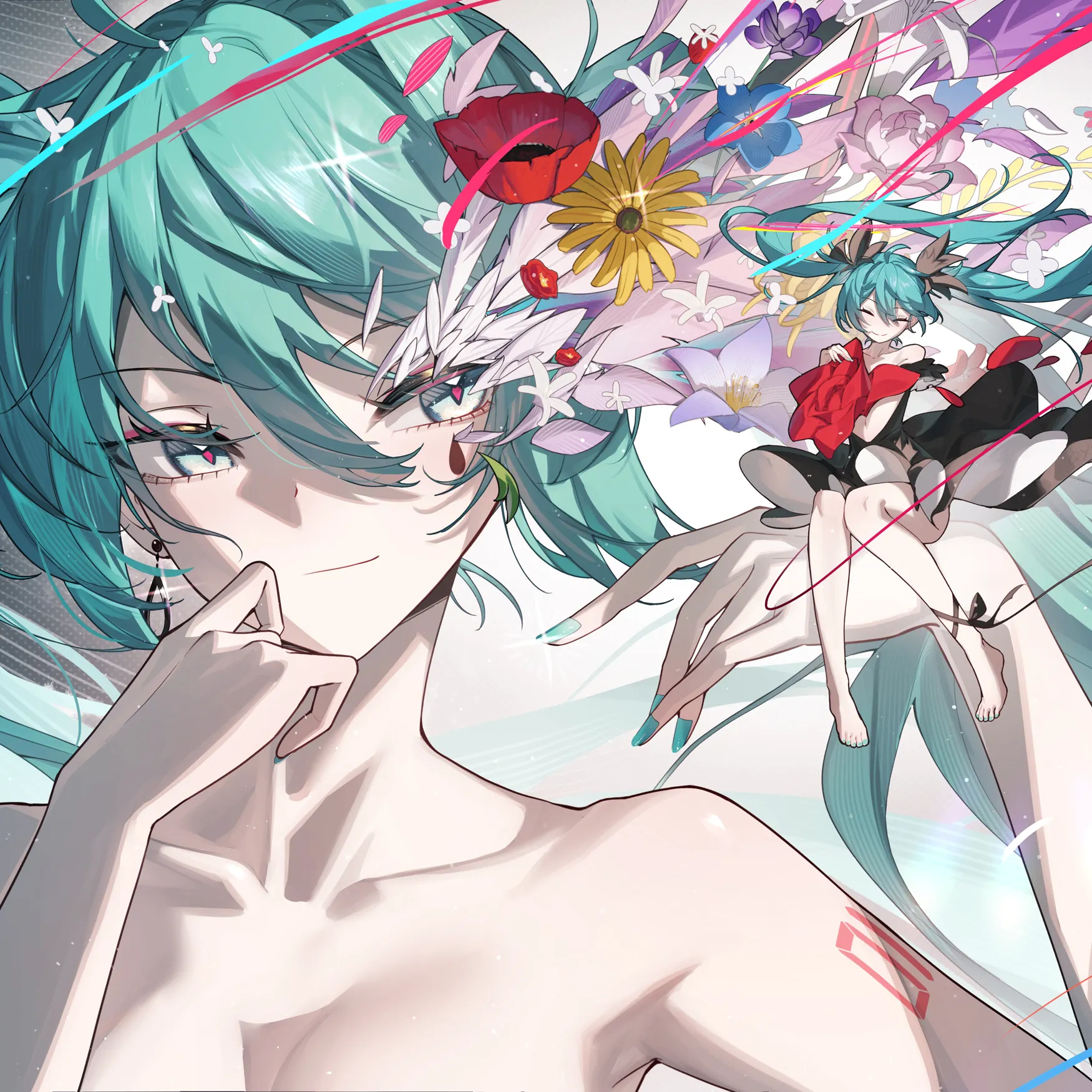 璃