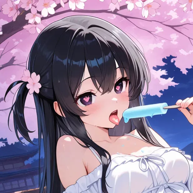 冰棍少女苏打水