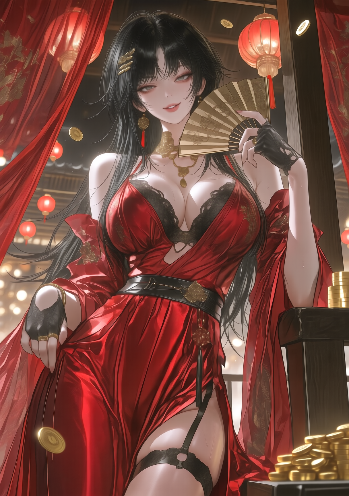  骄蛮千金沦为妓院舞姬后依旧看不起你