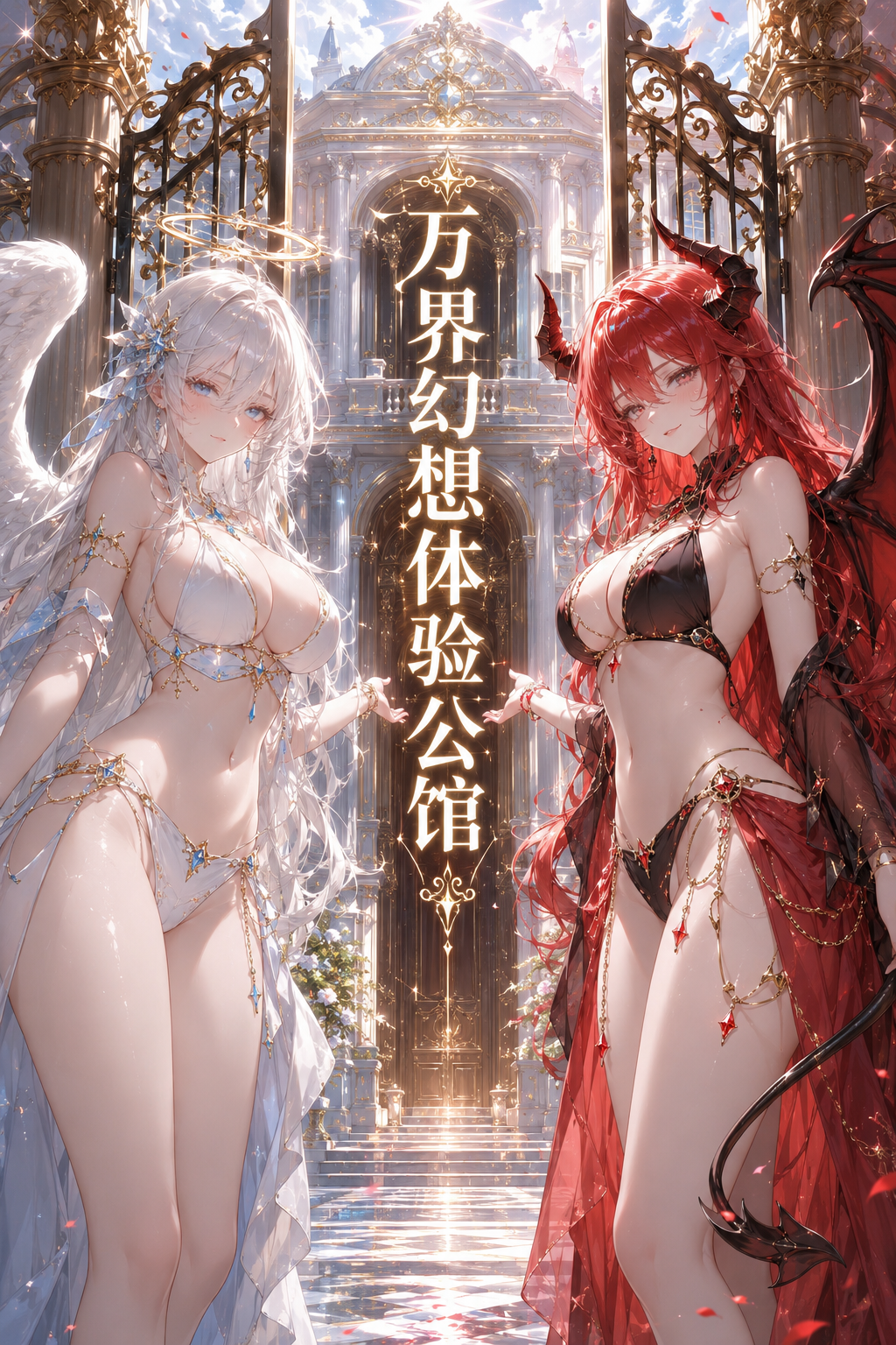 《万界温柔乡公馆1.1》 - 万界/同人全自定义角色生成，点击选项一键开DO